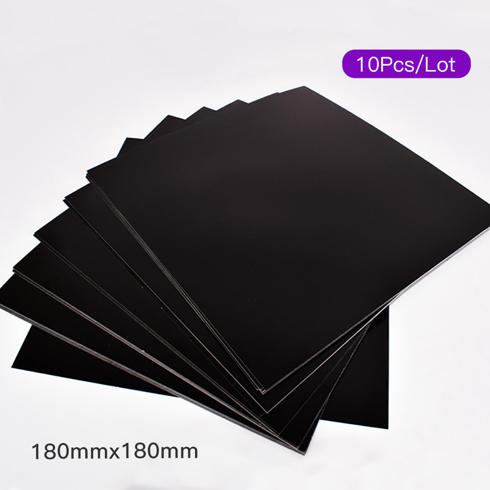 IR Detection Alignment Card Laser Marking Test Paper Calibrator Ceramic Plate 180x180mm Double-sided Laser Dimming Photo Paper