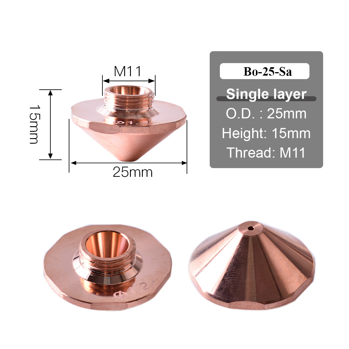 bodor laser welding nozzle