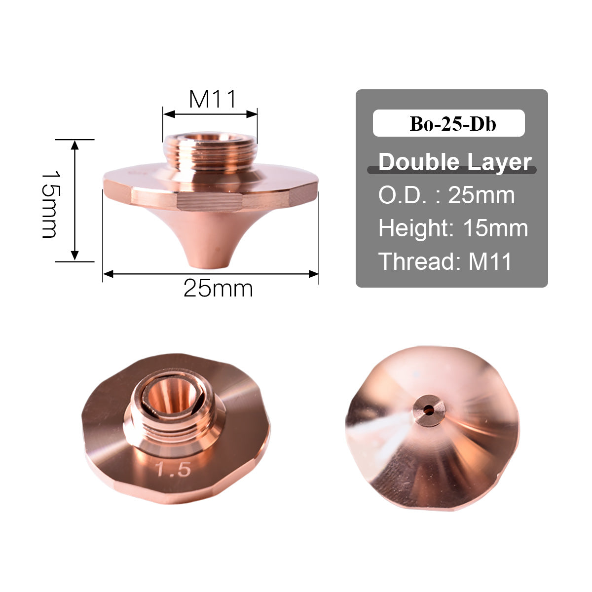 bodor laser welding nozzles