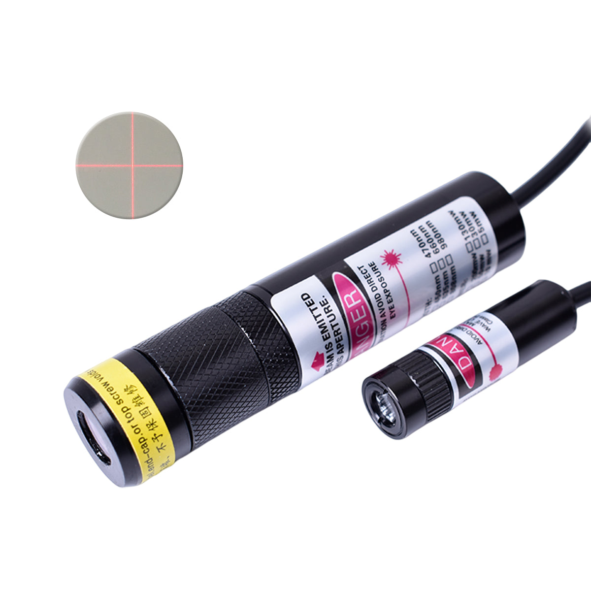 Red Light Cross Positioner 660nm 100mw Laser Module Focusable Beam Locator For Woodworking Carving Machine