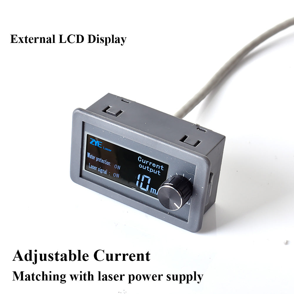 Startnow LCD Display Current Meter Test CO2 Laser Power Supply External Screen DIY MYJG Monitor