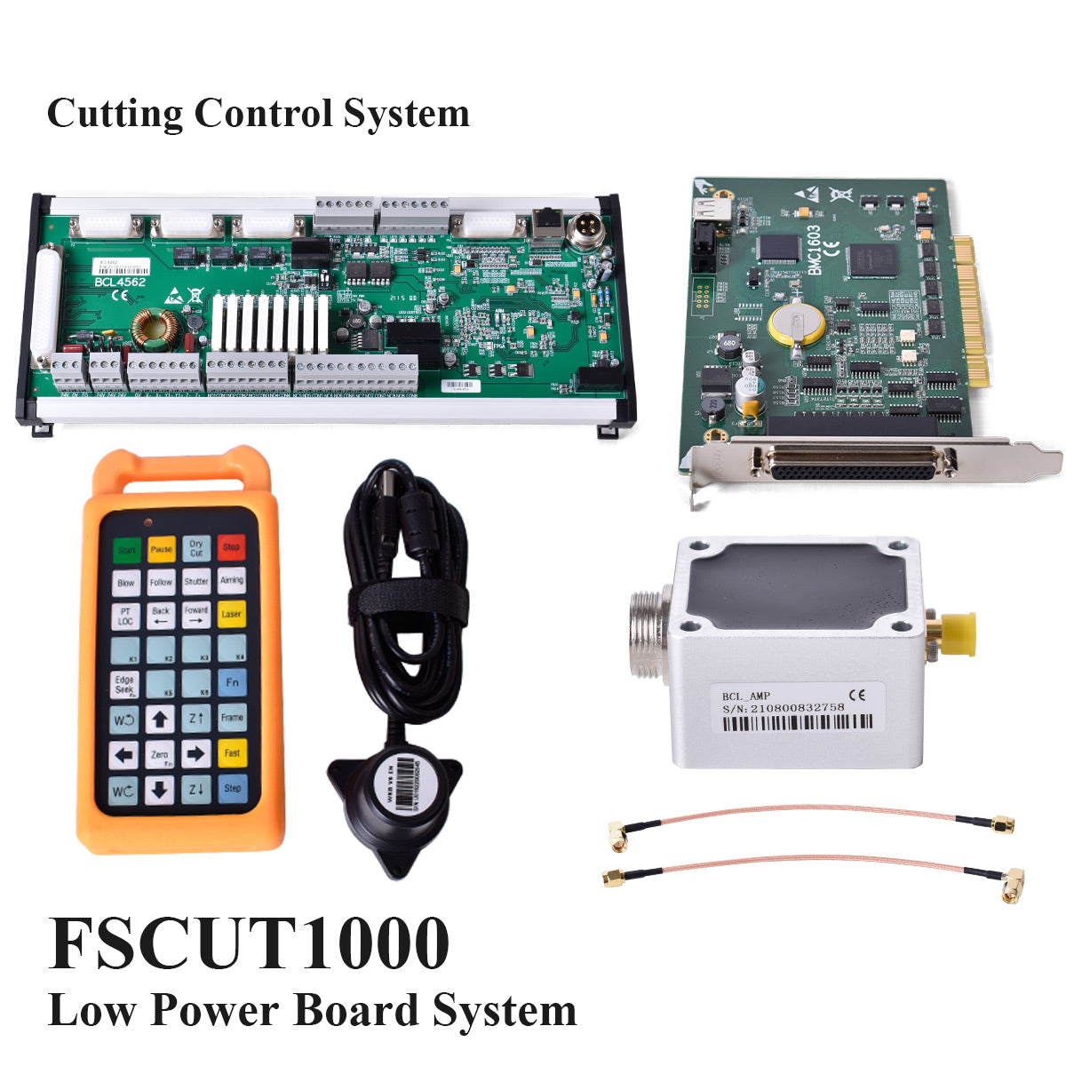 Startnow FSCUT1000 Fiber Laser Metal Cutting Machine Control System Friendess