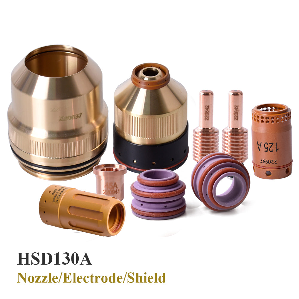 Startnow HSD130A Plasma Nozzle 220492 220890 Plasma Electrode 220487 50A