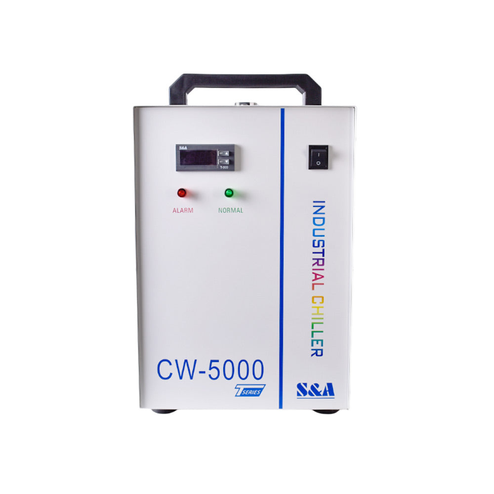 S&A Genuine CW-5202DH Dual Circuit Water Chiller – 110V, For 130W-180W Laser Tubes