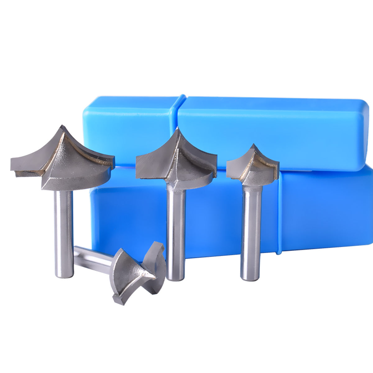 Startnow 5PCS Pointed Router Bits Milling Cutters For Organic Board MD