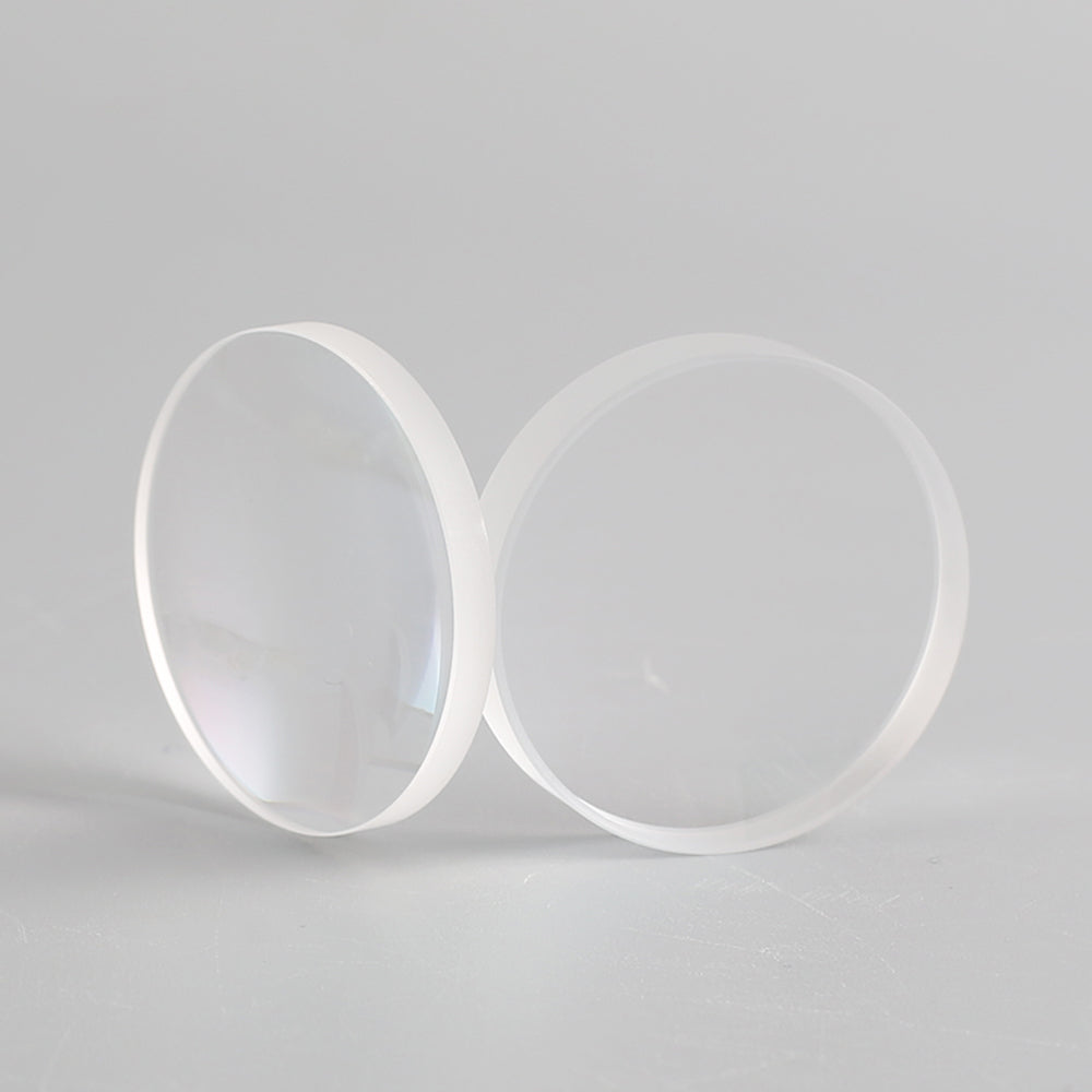 Startnow 1PC Glass K9 Fiber Laser Focus Collimator Lens D30 Concave Convex
