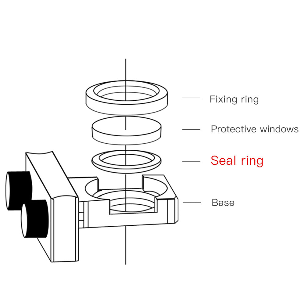 Startnow Seal Ringer For QiLin WSX HW CQWY Welding Machine 18x2 20x3 Protective lens laser welding seal ring