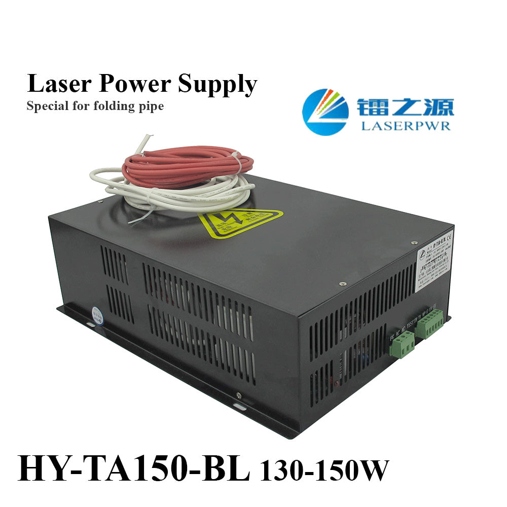 Startnow Laser Power Supply HY-TA150-BL 110/220V For 300-800W CO2 Laser Folding Laser Tube 130W Generator High Voltage PSU 150W Laser Source