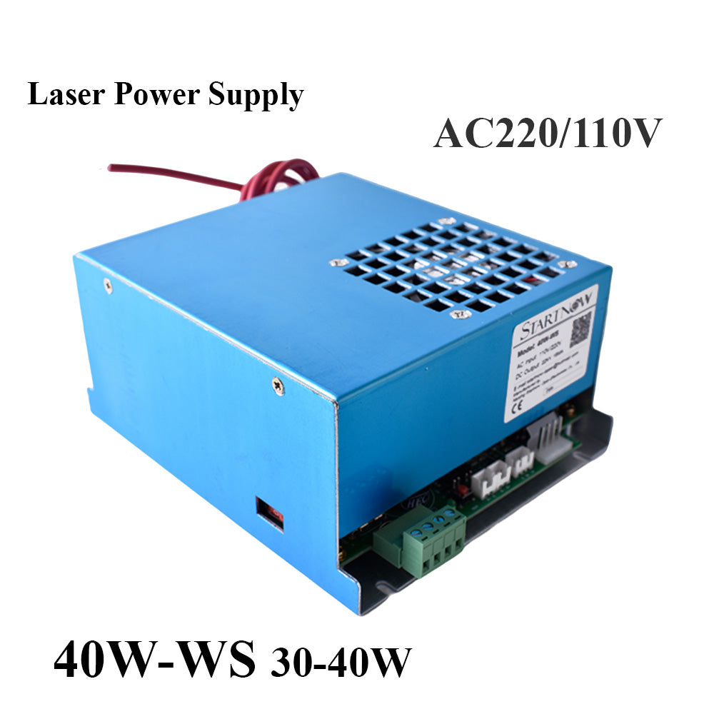 Startnow 30W-50W CO2 Power Supply MYJG-50 110V 220V Laser Cutter Carving Machine CO2 Laser Tube Parts