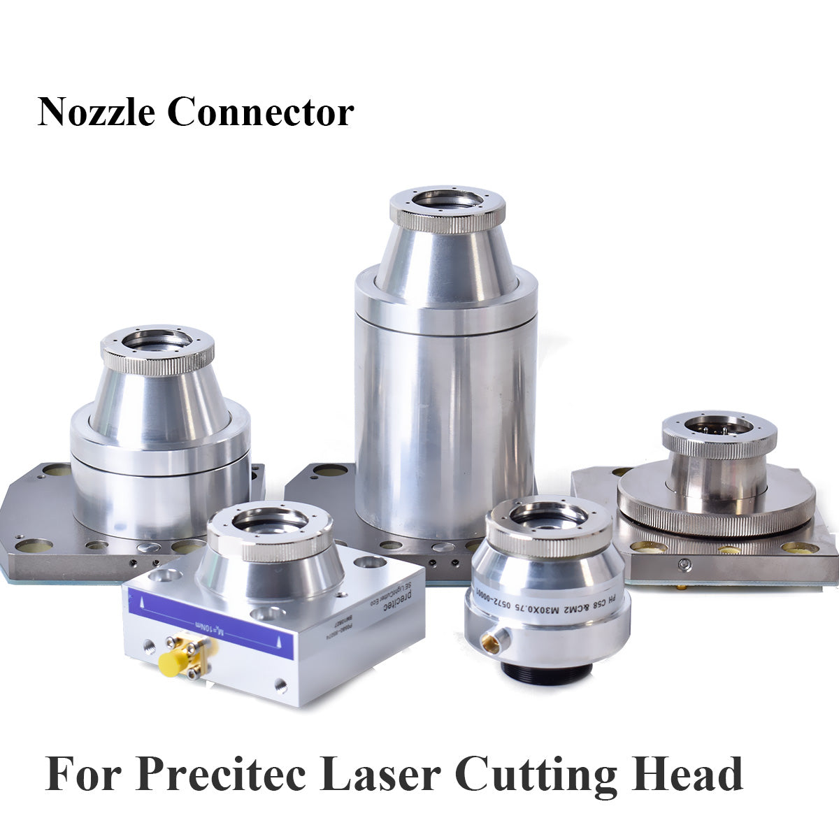 Startnow Laser Nozzle Sensor Connector Nozzle Connection Part For Precitec CM2 SE Series ProCutter HANS Fiber Laser Cutting Head