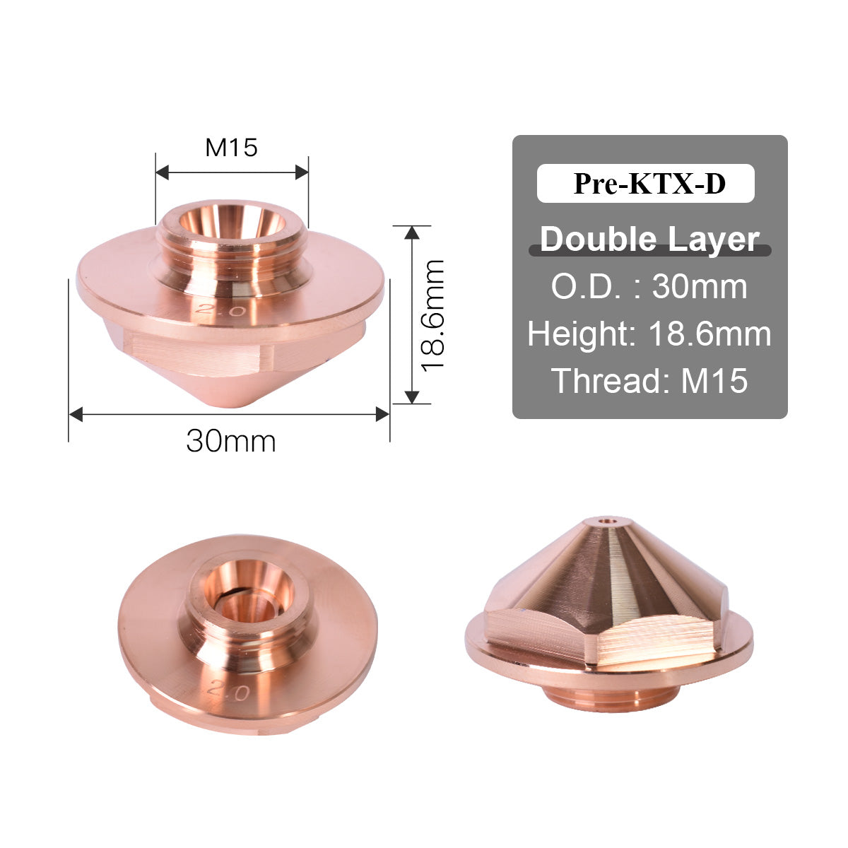 Precitec KTX Laser nozzles