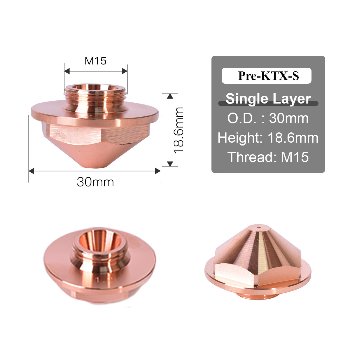 Precitec KTX Laser nozzles