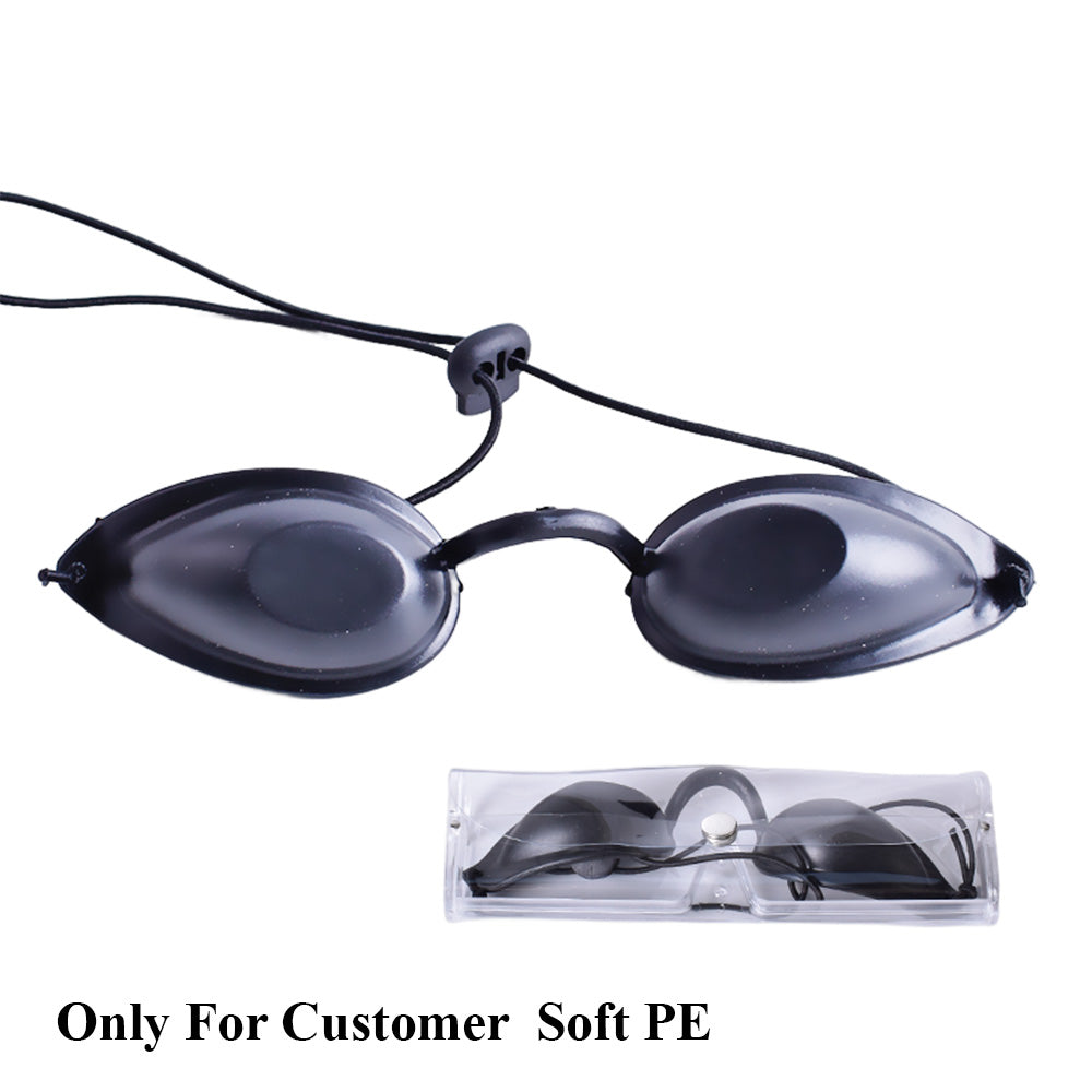 IPL Hair Removal Laser Safety Eyepatches Medical Beauty 190nm-2000nm Laser Glasses Eye Mask Laser Light Protective Goggles