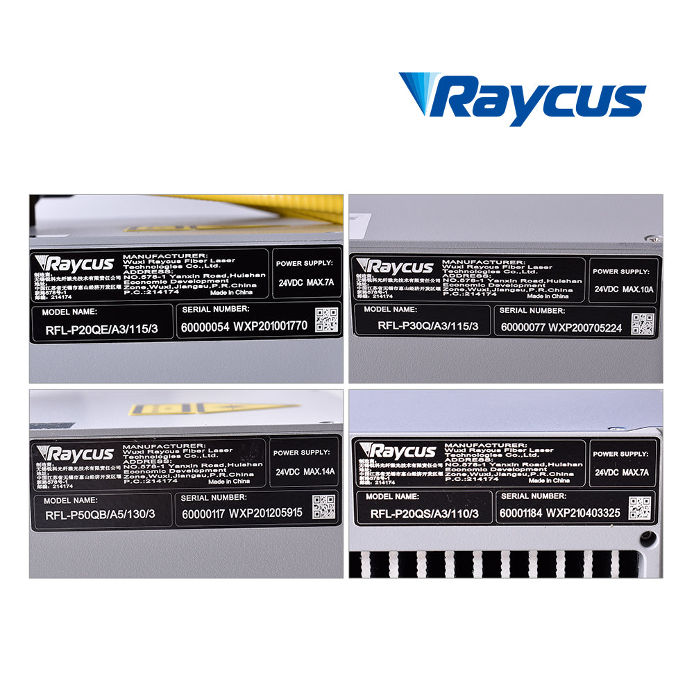 Raycus 20W 30W 50W Q-switched Pulse 1064nm Fiber Laser Source For YAG Laser Marking Welding Machine