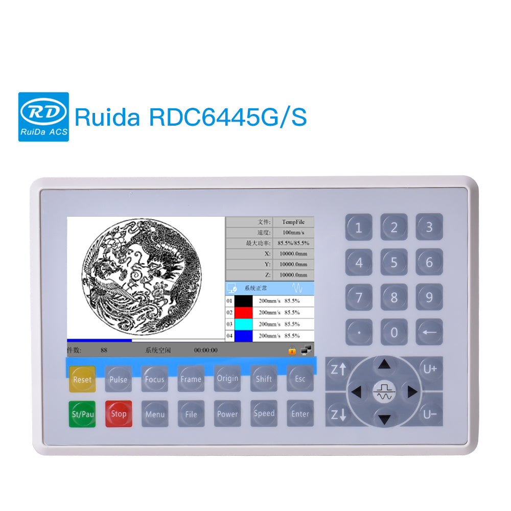 Ruida RDC6445G CO2 Laser Controller CNC Laser Cutting Machine Control System RDC6445GT5 RDC6445S