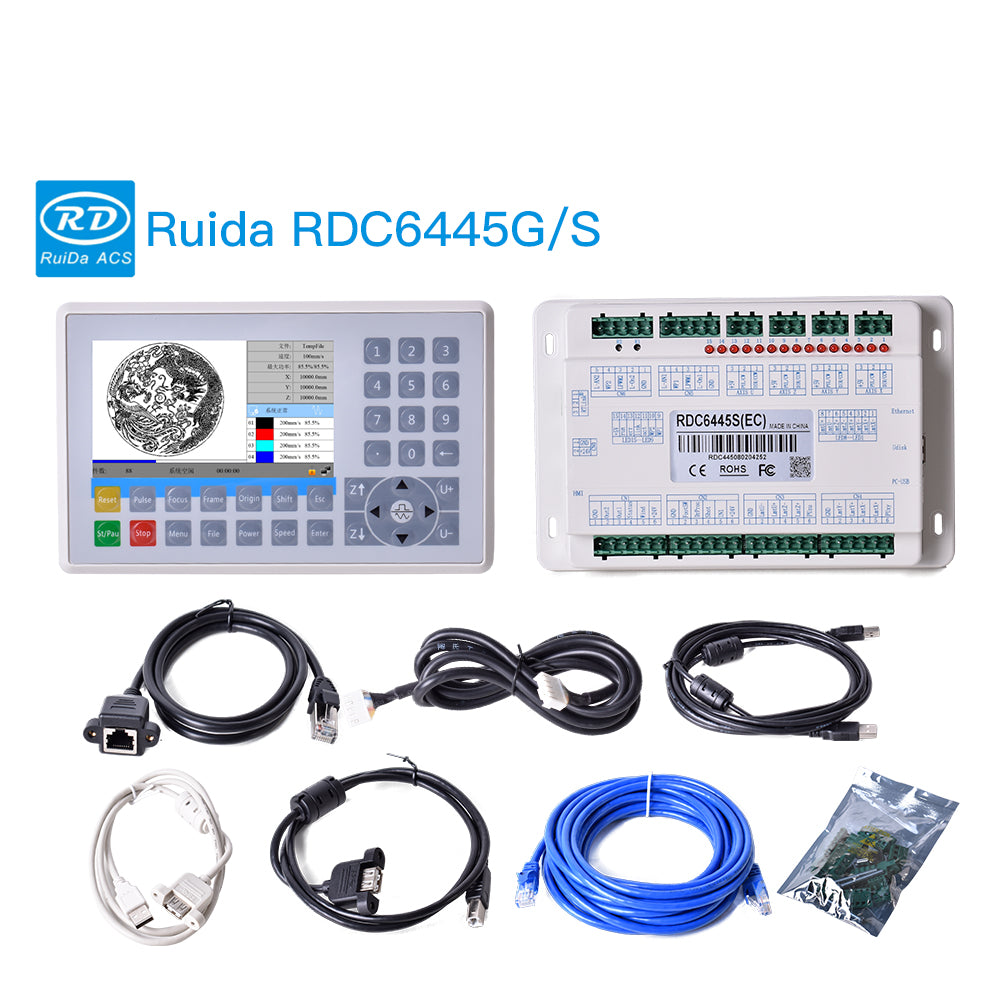 Ruida Package Ruida RDC6445S CO2 Laser Controller CNC Laser Cutting Machine Control ...