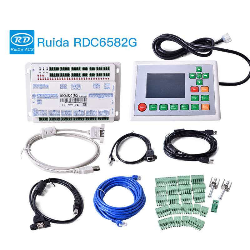 Startnow Laser Controller Card Ruida RDC6582G RDV6442/5G CNC Display Panel Control Board