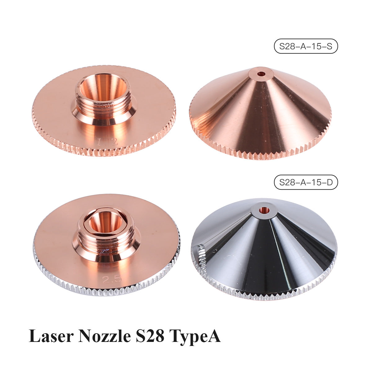 Laser Cutting Nozzles Single Double Layer