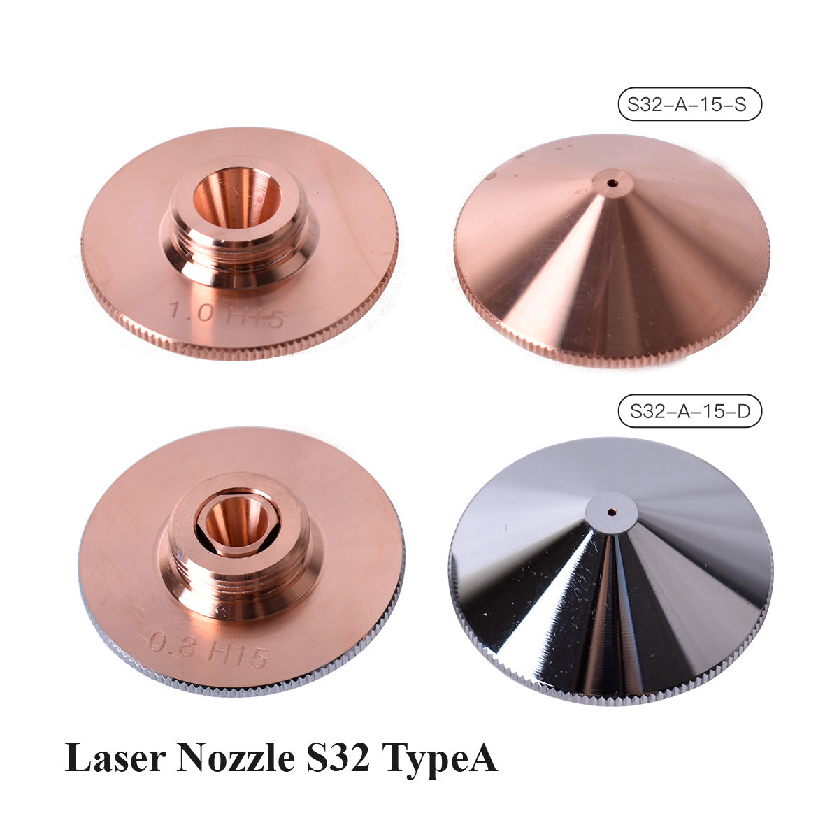 Startnow Laser Nozzle D32mm Single Double Layer For Raytools BT240 Cutting Head Nozzles