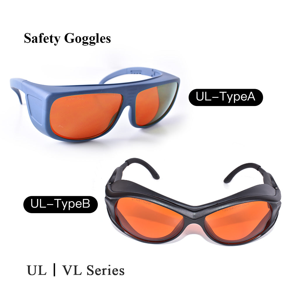 Startnow Laser UV Protection Radiation Safety Glasses 190-540nm Protective 355nm Eye Goggle