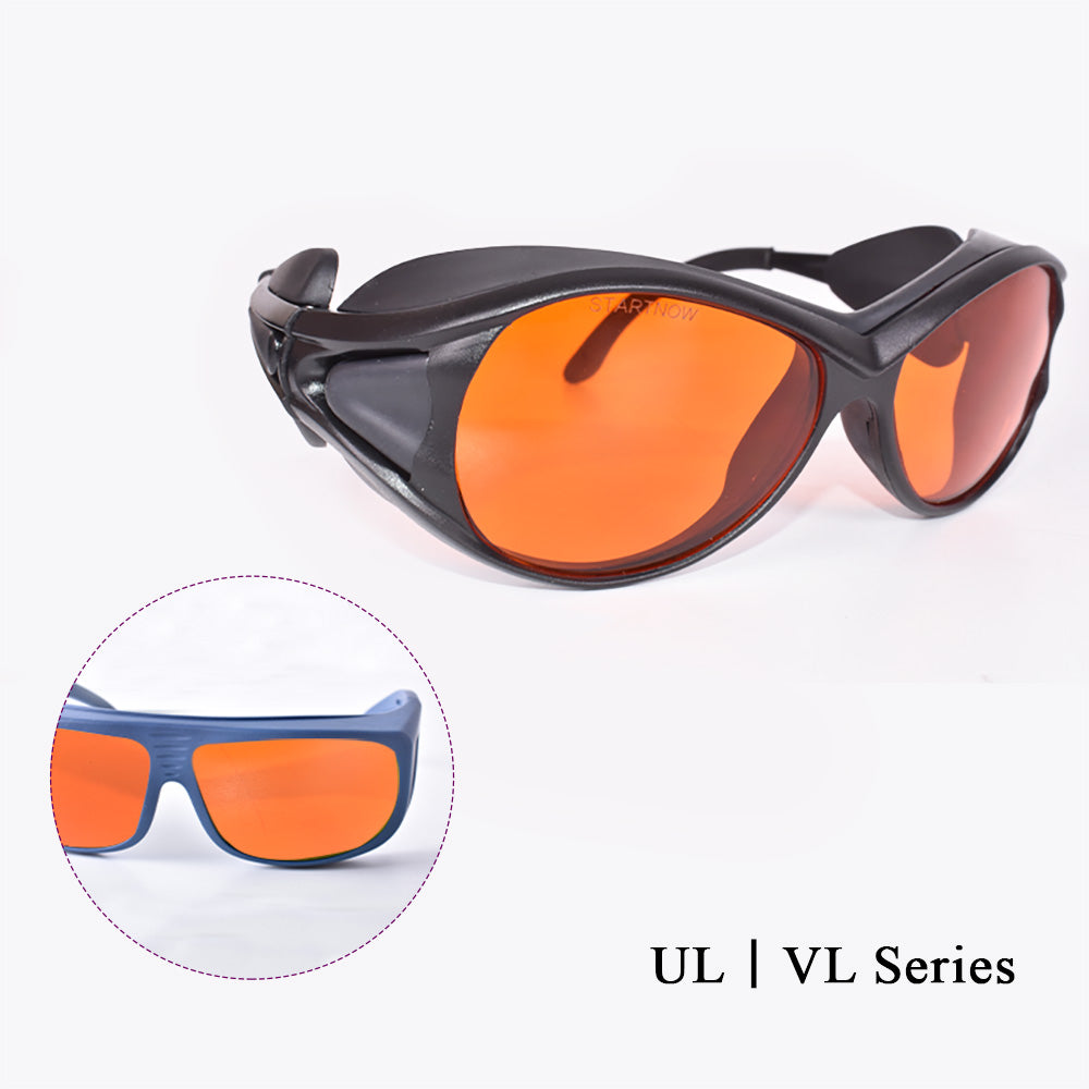 Startnow Laser UV Protection Radiation Safety Glasses 190-540nm Protective 355nm Eye Goggle