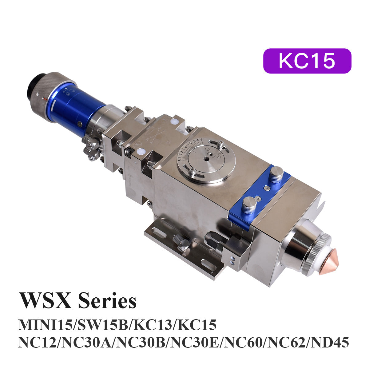 WSX Laser Cutting Head Manual & Automatic Focusing MINI15 KC13 NC30B NC62A