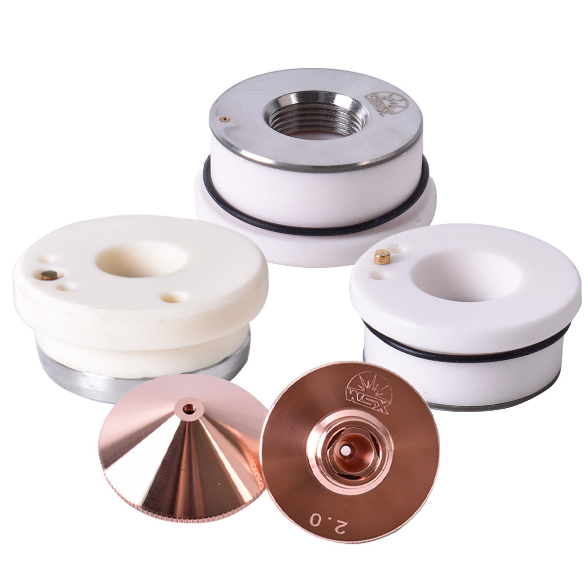 Startnow Original Laser Ceramic Ring Nozzles Holder Parts For WSX Fiber Cutting Head