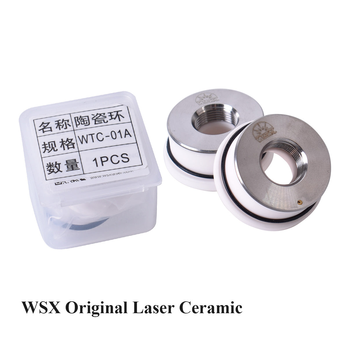 Оригинальные лазерные керамические кольцевые насадки Startnow, детали держателя для режущей головки волокна WSX