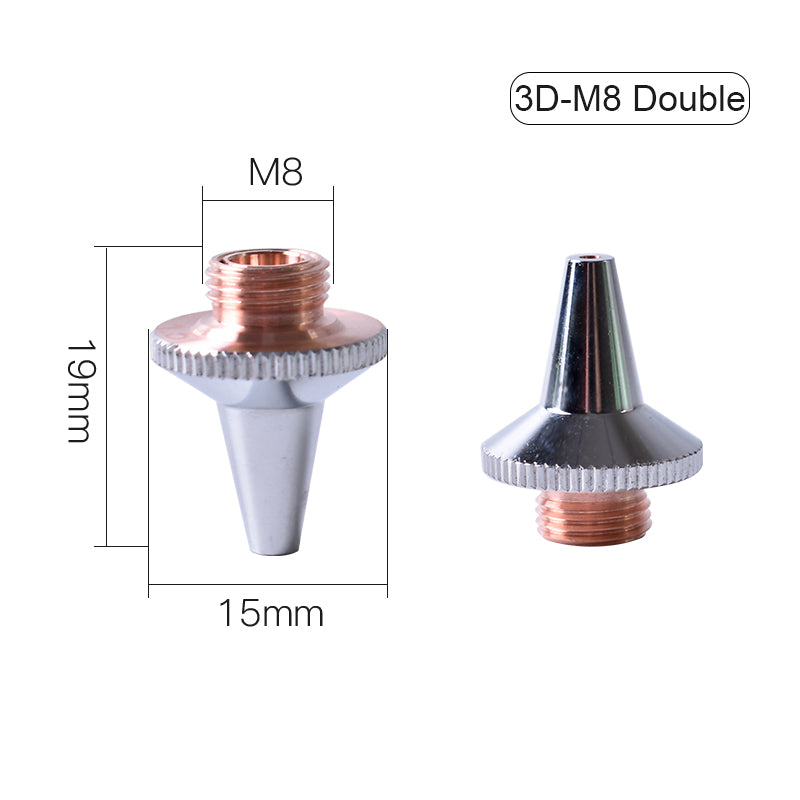 Raytools Laser nozzle 3D-M8 Double Layer