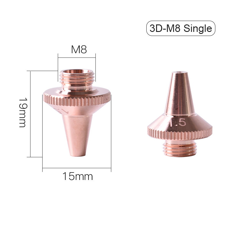 Raytools Laser nozzle 3D-M8 single layer